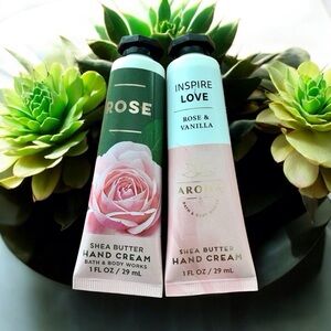🆕Rose and Inspire Love Rose/Vanilla Shea Butter Hand Cream